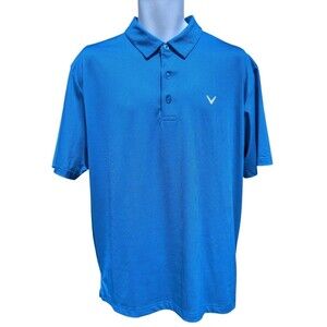 Callaway Performance Moisture Wicking Golf Polo Men’s Large Opi-Dri Active Wear